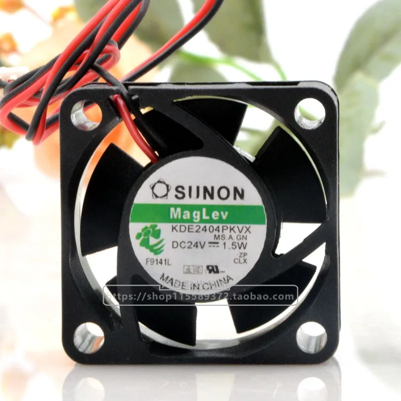 1ks KDE2404PKVX 4020 24V 1,5W Magnetický levitačný invertor chladiaci ventilátor 4 cm