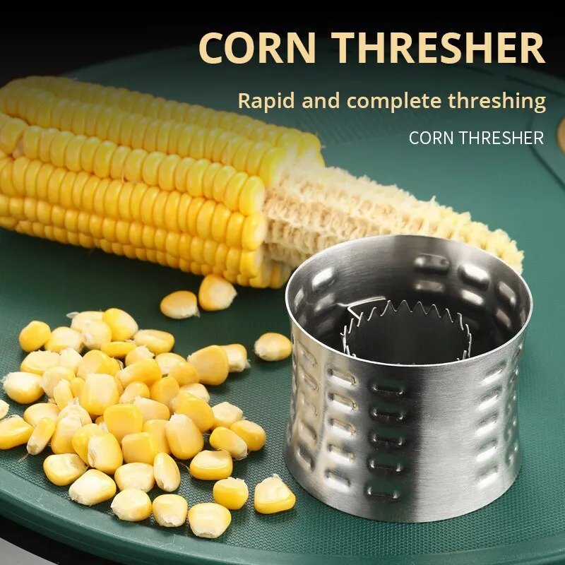 1ks kukuričný striptér ovocný náradie z nehrdzavejúcej ocele Corn Cob Remover Cutter ovocie ovocné rastlinné kuchynské náradie kuchynské zásoby