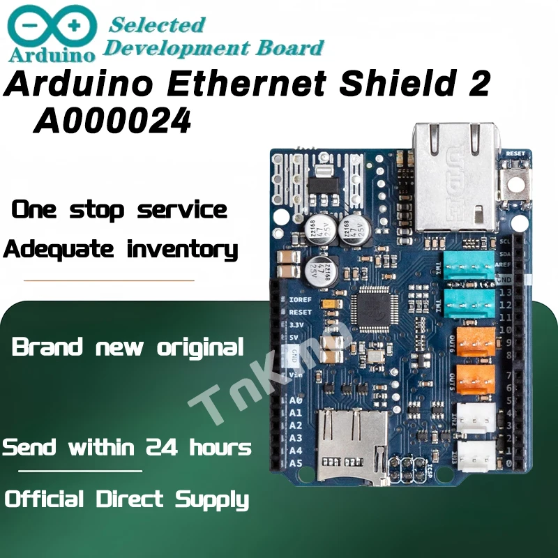 1ks/lot Arduino Ethernet Shield 2 A000024 Wiznet W5500 Development Board 100% Nová na sklade