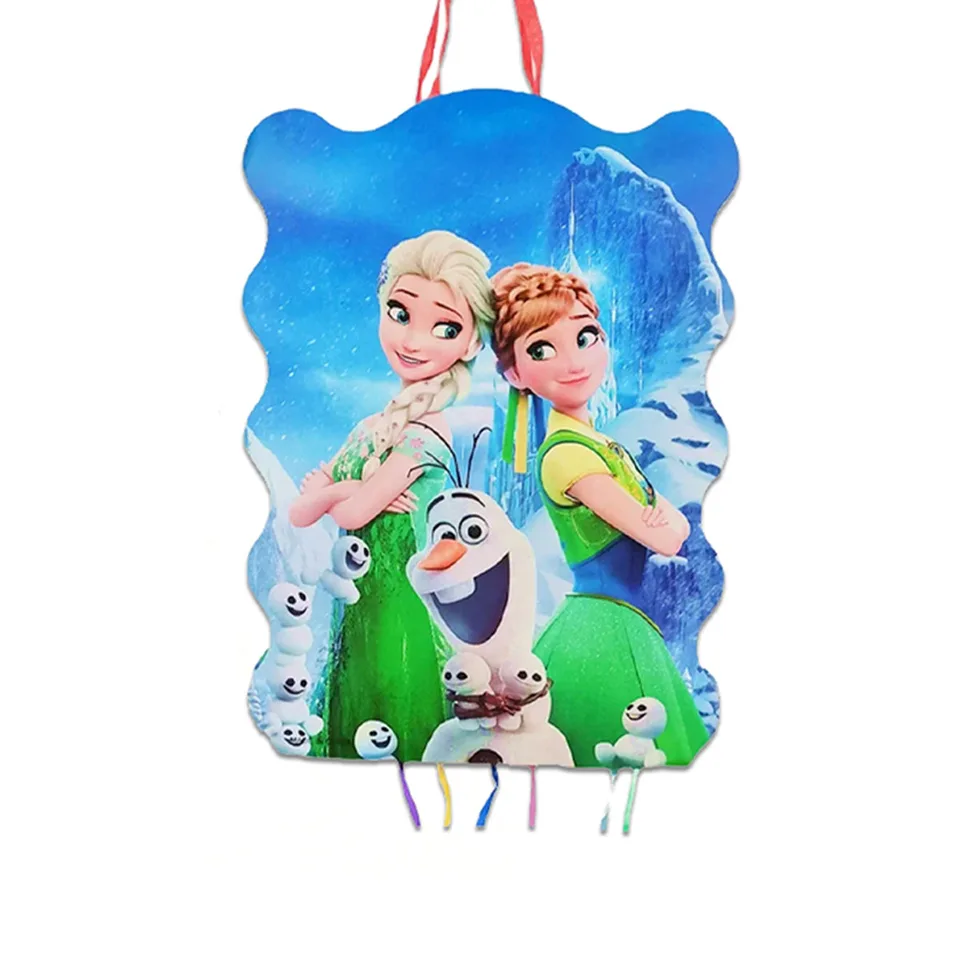 1ks/lot Disney Frozen Anna a Elsa Téma Pinatas Kids laskavosti Všetko najlepšie k narodeninám Events narodeninové oslavy dekorácie DIY Pinata