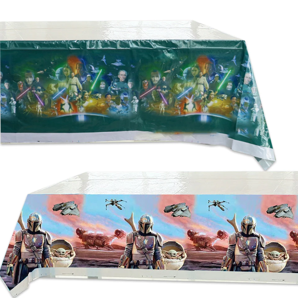 1ks/lot Disney Star Wars obrus všetko najlepšie k narodeninám
