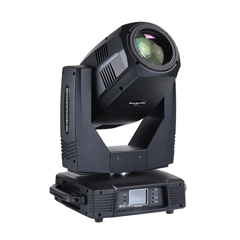 1ks lúč 17r Sharpy 350W pohybujúce sa hlava Light Lyre Spot Wash Beam 3in1 17R pohyblivé fáza lúča svetla lúča