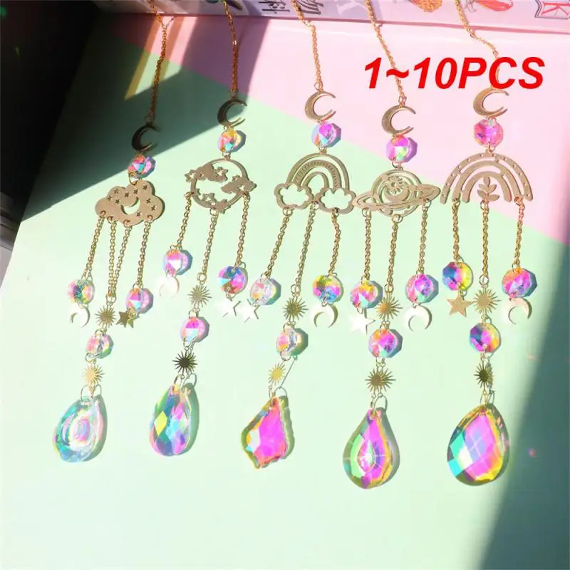 1ks Moon Sun Catchers Crystal Pendant Light Catcher Dúh