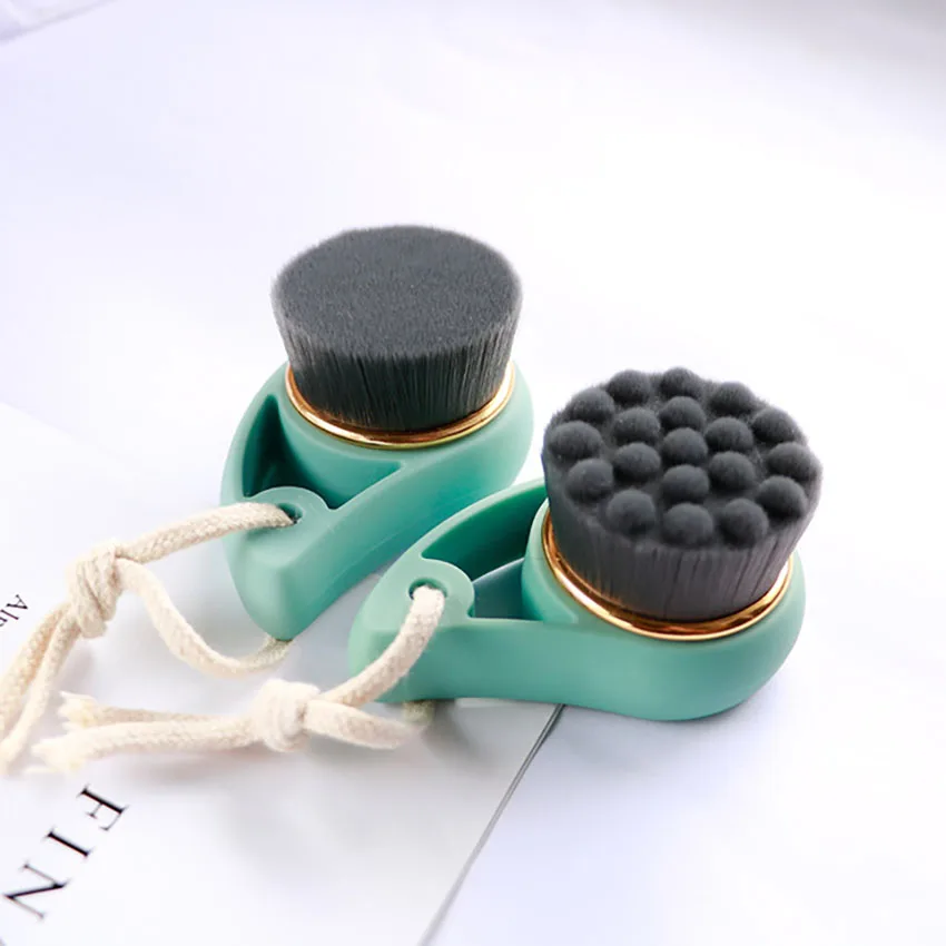 1ks na čelenie tváre čistiaci prostriedok na tvár mäkký bambusový charcoil Vlasy Čisté póry Exfoliator Wash Wash Brush Beauty Remover