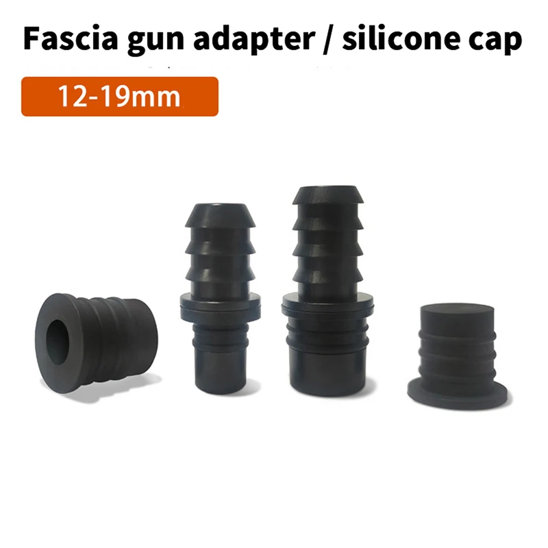 1ks nahradené hlavy na masážny svalový stimulátor tela relaxácia Tvarovanie Cvičenie Fascia Gun Massager Heads
