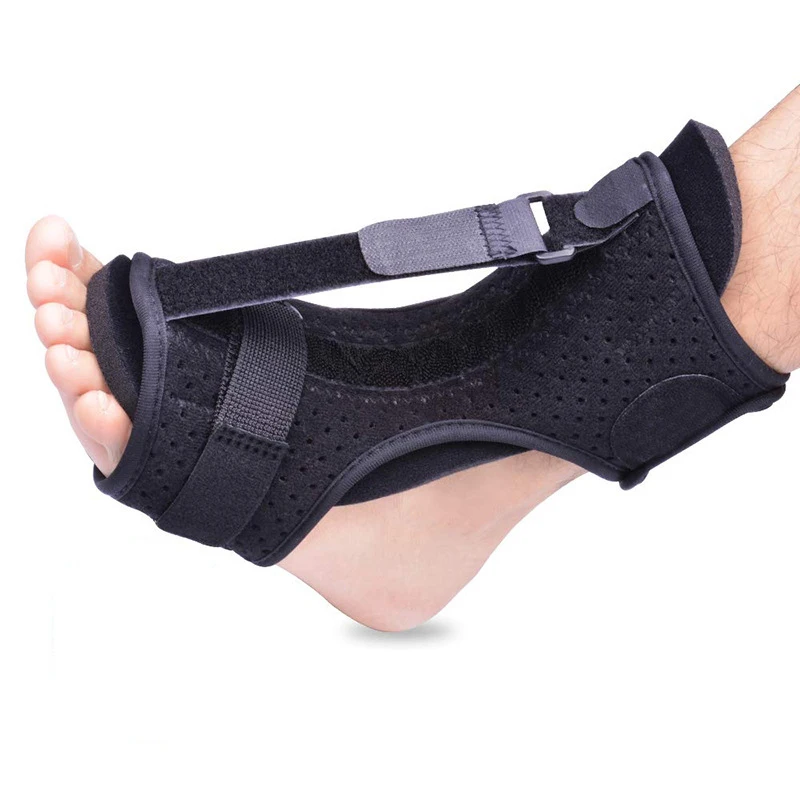 1ks nastaviteľná plantárna fasciitída nočná dlaha dlaha kvapka orthosis Ortosis Brace podporuje nočné dlahy