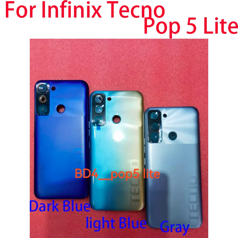 1ks nové pre Lnfinix Tecno pop 5 Lite Spark 8c zadné kryt