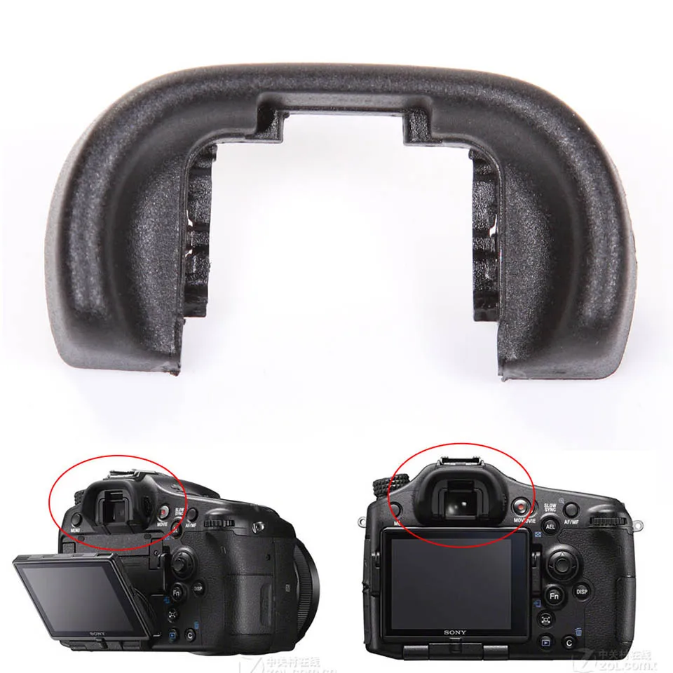 1ks nový pre Sony A33 A55 A57 A58 A65 A77 DSLR DSLR ViewFinder Eyecup Eye Cup FDA-EP12 EP-12 EP12 EP12