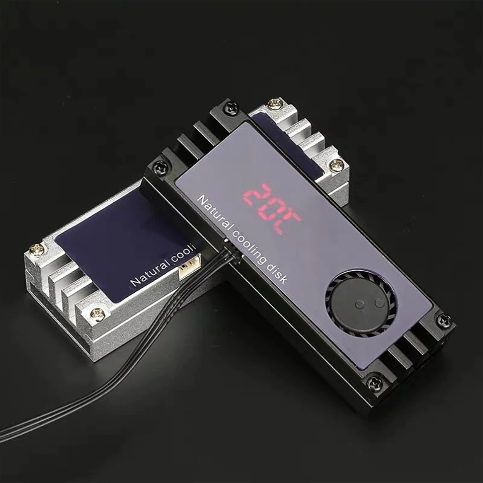 1ks pre chladič chladiča M2 SSD s digitálnou teplotou OLED-Display .2 2280 22110 pre NVME THO