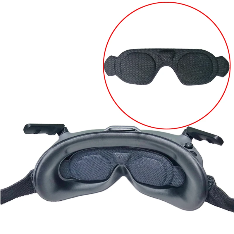 1ks pre Dji Goggles 2/Integra Sponge Penovod penovej ochrany Video okuliare Video okuliare Prachový odtieň slnečného odtieňa Mat