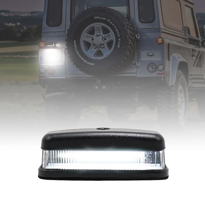 1ks pre Land Rover Series 2 2a 3 Defender 90 110 130 Všetky modely biele LED číslo LIGHNAT LIVE