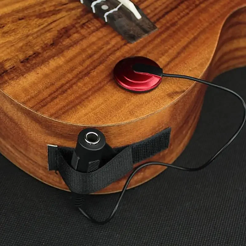 1ks prenosné gitarové pickup Professional Piezo Kontakt mikrofónu Easy na inštaláciu pre husle ukulel gitarové doplnky