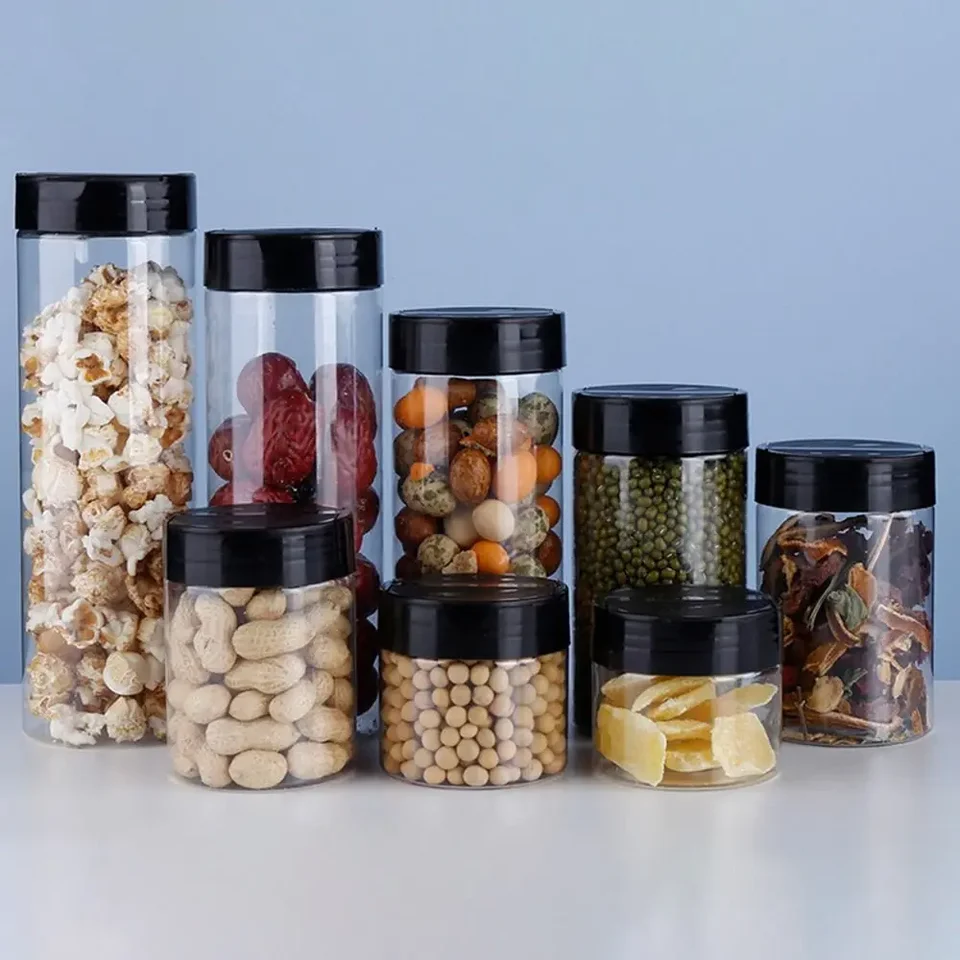 1ks s motýľovými vekami štítky Sezoreing fľaša 130 ml-600 ml čírych korenia Plastové kuchynské gadget BBQ Coditím Box