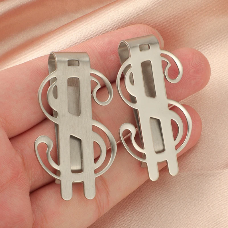 1ks Slim Money Clip Clip Cash Cash Bills kreditný klip Nový dolár dizajn módne mince banknote držiteľ hotovosti