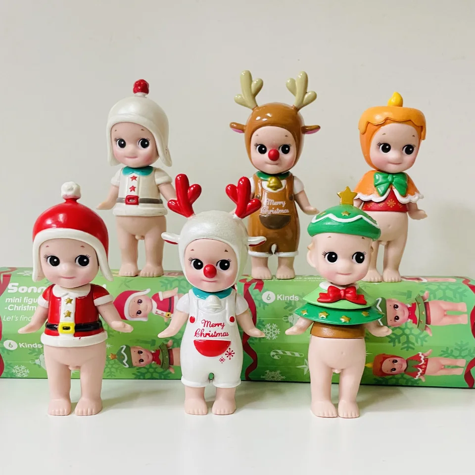 1ks Sonny Angel vianočné série anime figúrky hračky Ozdoby Dolls Fanúšikovia Deti vianočné darčeky