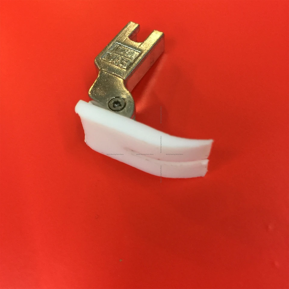 1ks T351 biely plastový tlačový tlak nôh Foot Foot Lockstitch Šijací stroj na kožené oblečenie