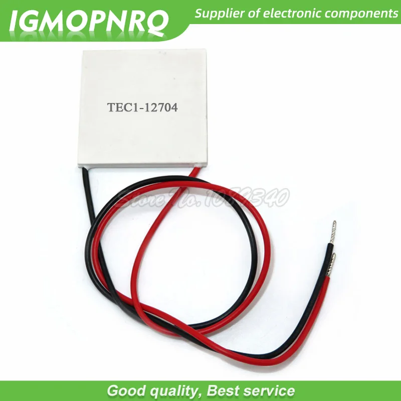 1ks termoelektrický chladič TEC1-12704 40*40 mm 12704 Termoelektrický chladič TEC