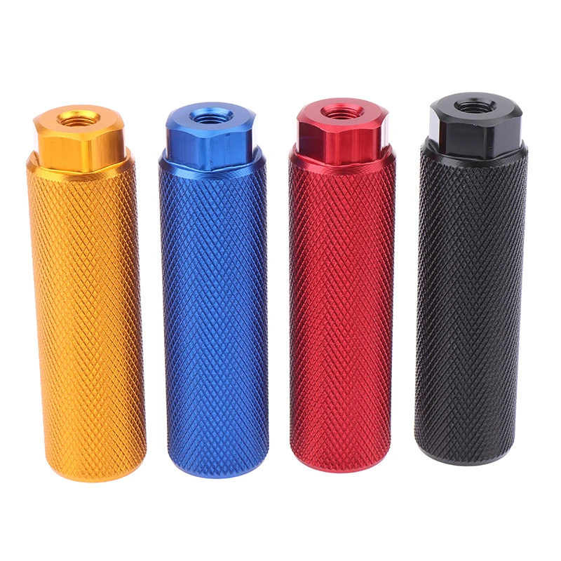1ks zliatinový kaskadérsky kaskadér pre BMX Bike Fit s 3 8 palcovými nápravami Bike PEGS Proti šmykľavým olovom REST PEGS PEGS