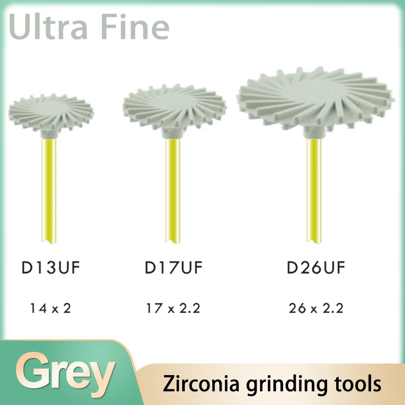 1ks zubná keramika Diamond Grinding Stone Lab laboratórna brúska pre zirkónia štrbina jemných zubných laboratórnych leštiacich nástrojov