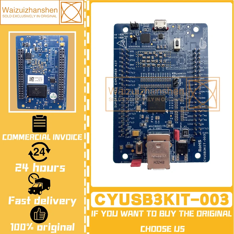 1ks/šarža！ 100% cyusb3kit-003 EZ-USB FX3 vysokorýchlostný nástroj na vývoj rozvoja rozhrania USB3.0 CYUSB3014 Nový originál na sklade