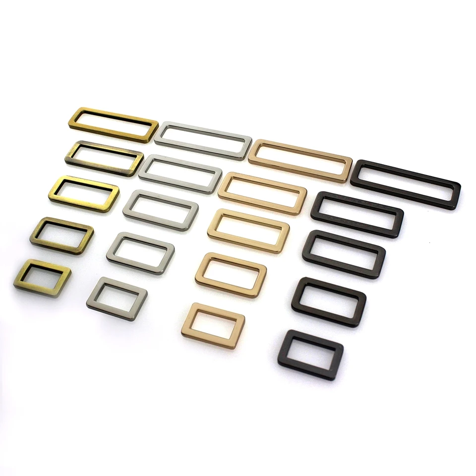 1ksové kovové regenerné sponky sponky pre popruh z koženého remeselného remeselného remienka Buckle odev DIY Príslušenstvo 20/21/11/38/50 mm