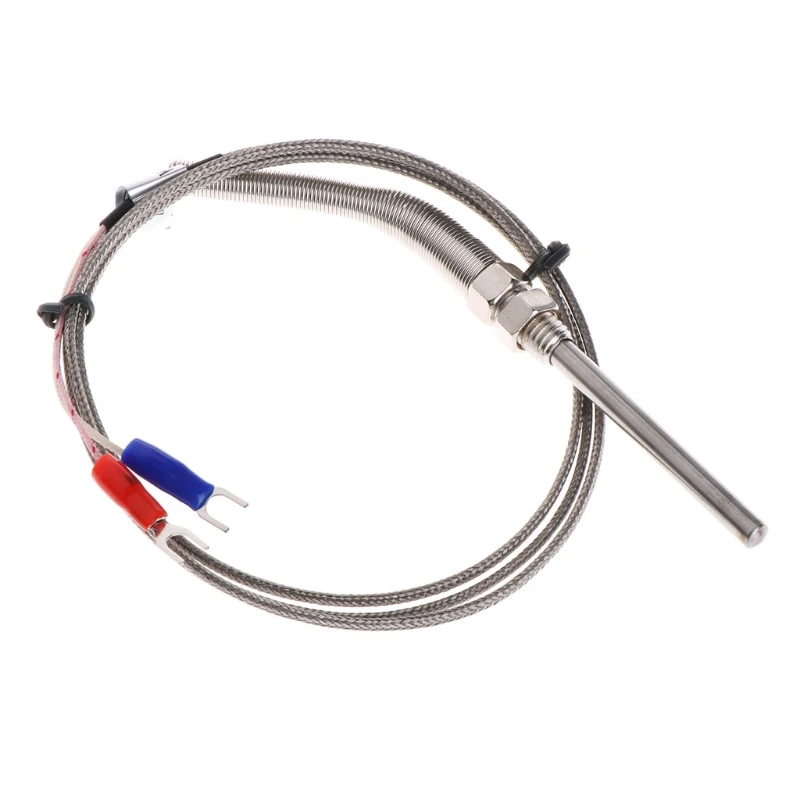 1m K-type termočlánok sondy 5 mm x 50 mm 2Wire M8 vlákno 3,3 stôp snímača teploty