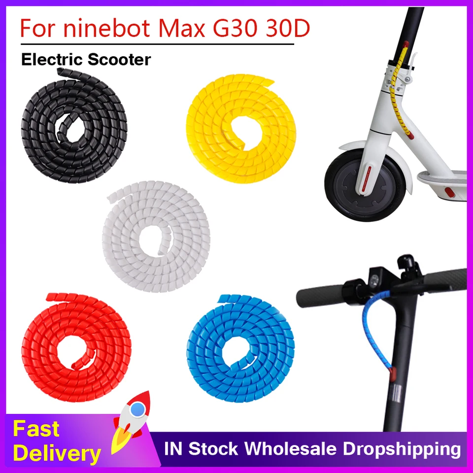 1m organizátor linky Organizátor rúrky chránič trubíc vinutia trubíc pre deväťbot max G30 F20 pre Xiaomi Mijia M365 Mi3 Pro Electric Scooter