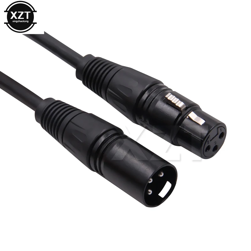 1m XLR kábel 3 PIN MESE MESEMÁ SMENNÝ M/F ZVUDNÝ kábel pre mikrofónový mixérový zosilňovač vysokokvalitný zosilňovač