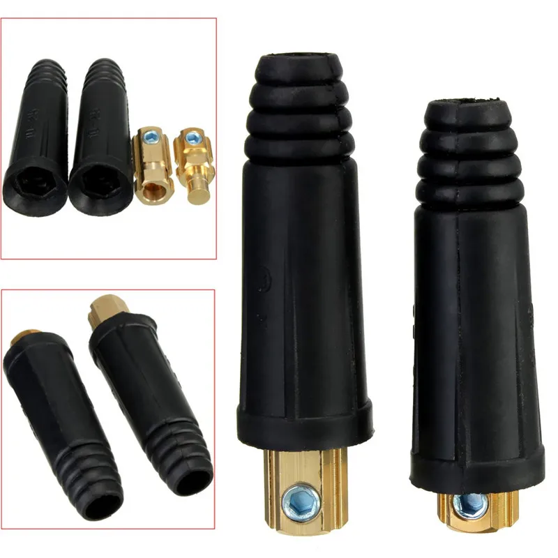 1pair 10-25 mm európsky elektrický objímkový zvárací stroj Rapid 100A-200A odolný DKJ10-25