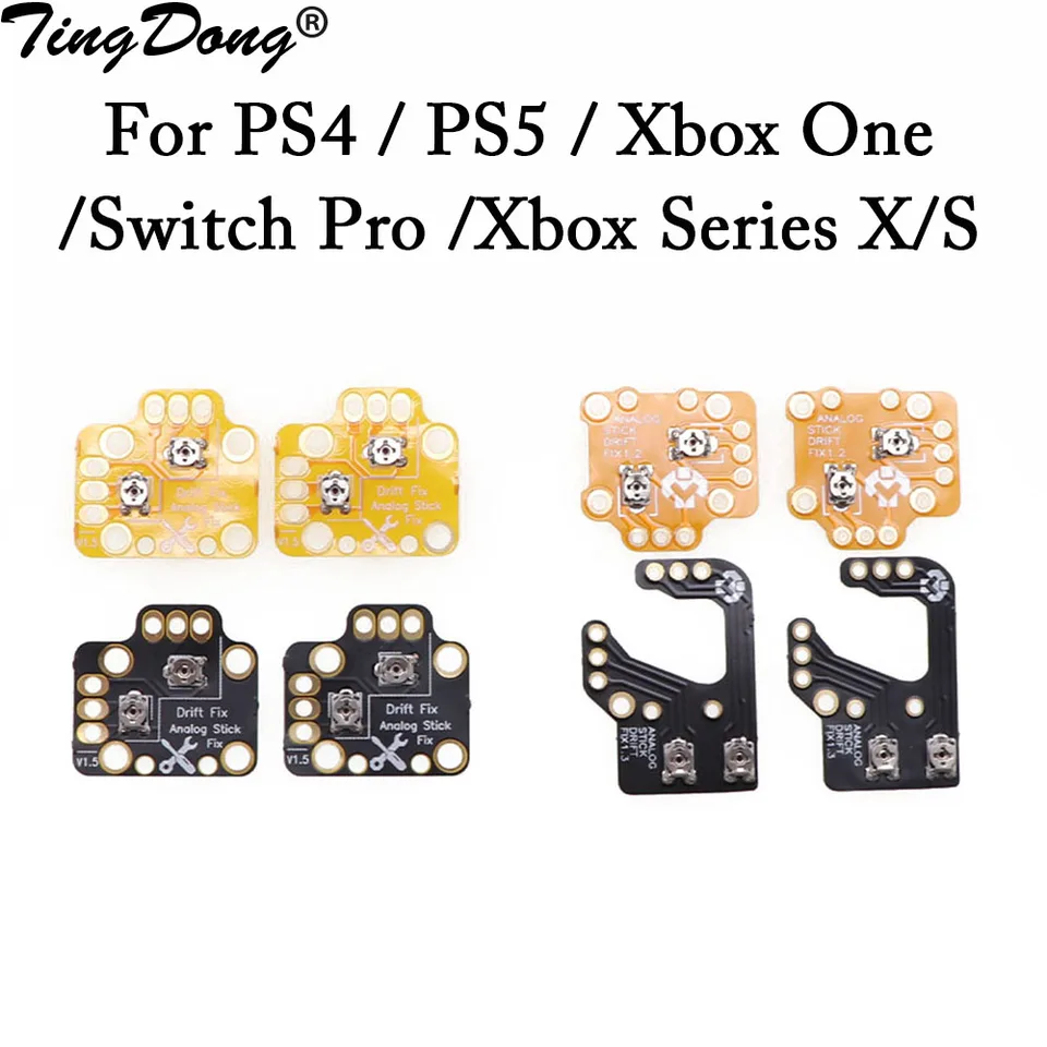 1pair = 2pcs Analog Stick Drift Fix Flex PCB Flex pre PS4 PS5 Xbox One Series XS pre Switch Pro Gamepad Joystick Drift Drift Opravy Modul
