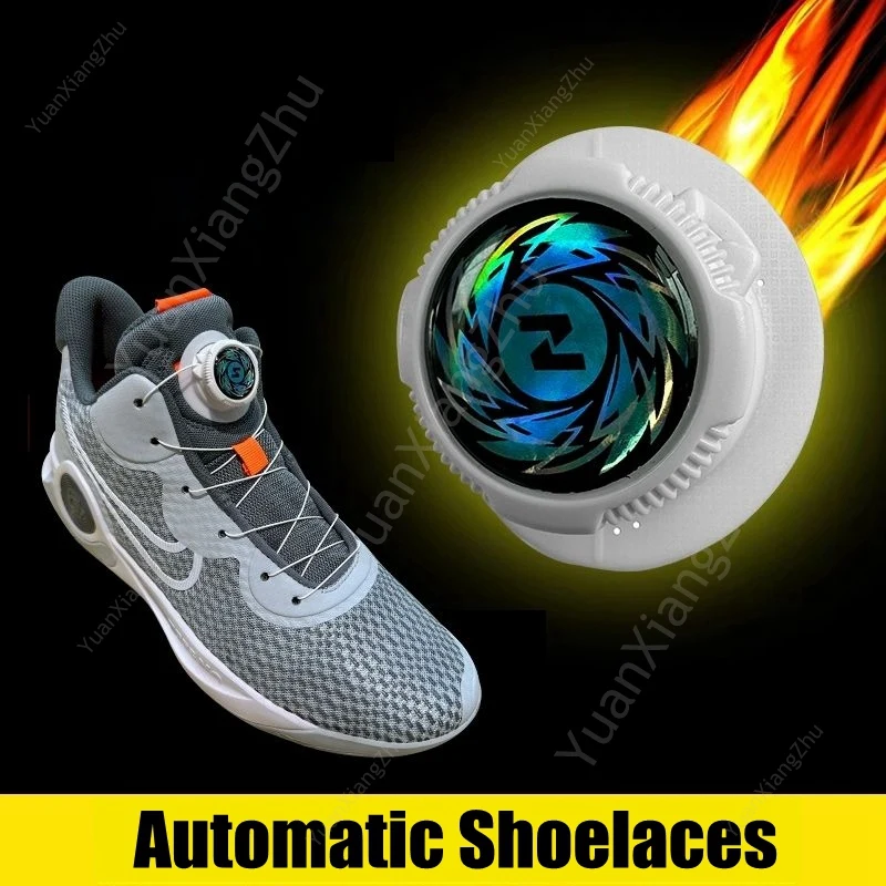 1Pair Automatic Shoelaces tenisky otočné sponky elastické šnúrky bez kravaty