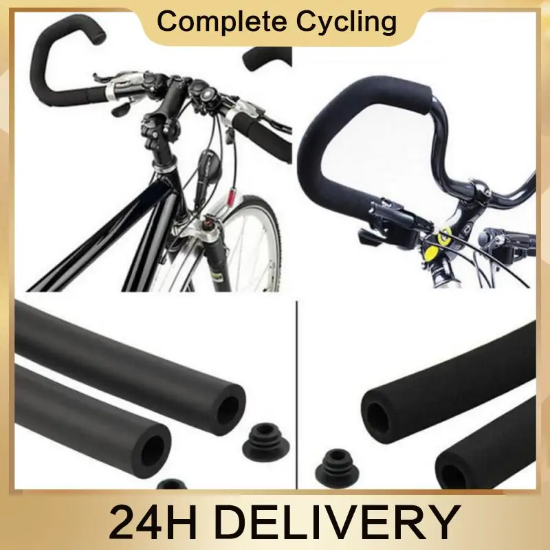 1Pair Bicycle Butterfly Rubebar Tube Sponge penová penová rukoväť Rukoväte Rukoväte Rukoväte súprav na riadidlá na rukovätá ruka