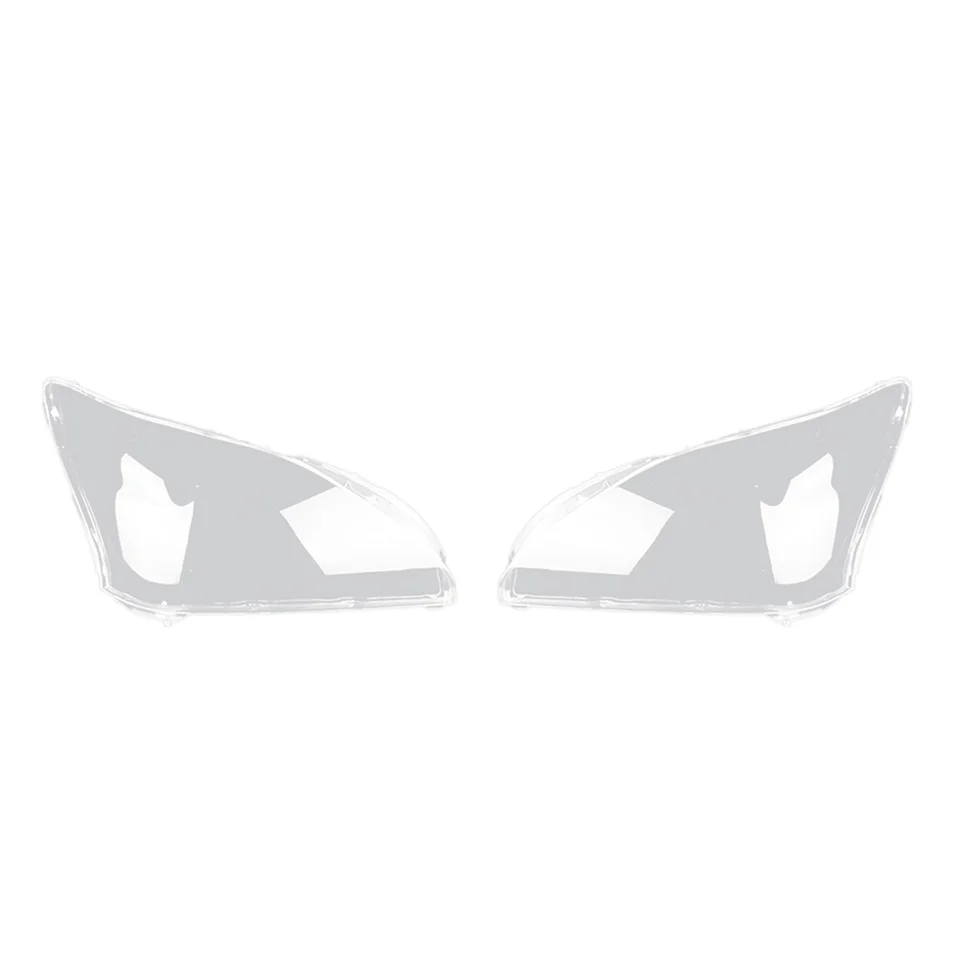 1Pair CAR Svetlomet objektívov kryt hlavy svetlo lampa tieň Shell SHELL LAMPHADE pre Lexus RX RX300 2003-2008