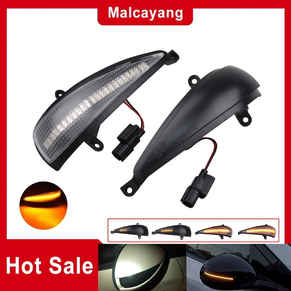 1Pair for Honda Civic 8. MK8 Type-S Type-R FN 1 2 FK 2005 2006 2007-2012 Zrkadlo Indikátor LED DYNAMAMICKÉHO TOWN SIGMILNE SVETLO