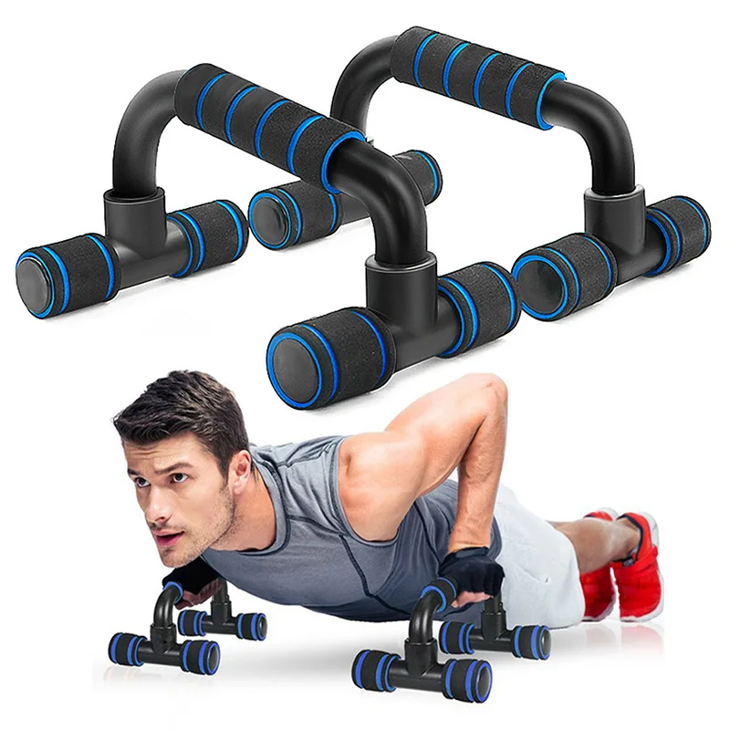1Pair i v tvare push-up stojan na ruky ručnú rukovä