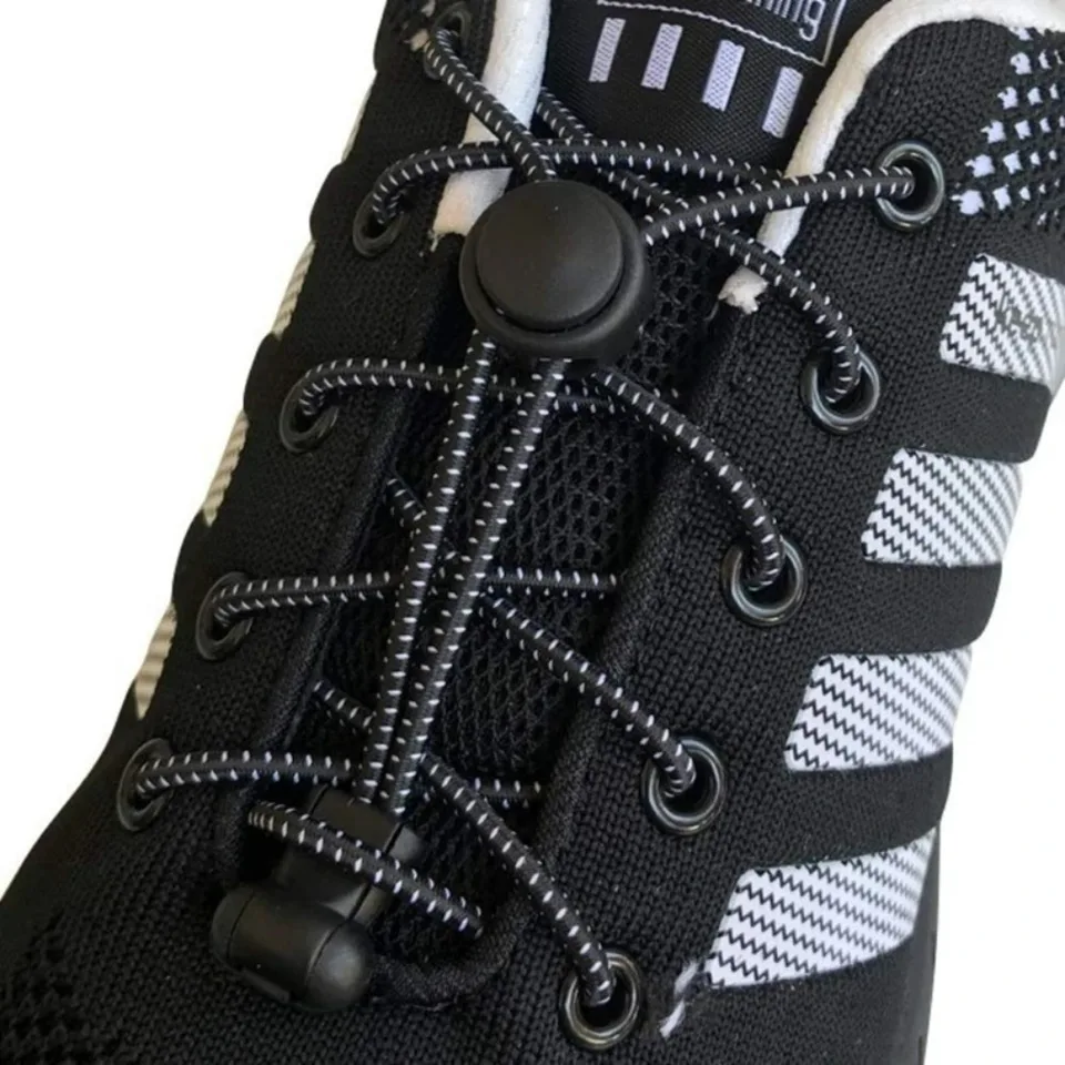 1Pair lenivé šnúrky tenisky Nie Požadovať šnúrky elastické šnúrky na topánky na topánka