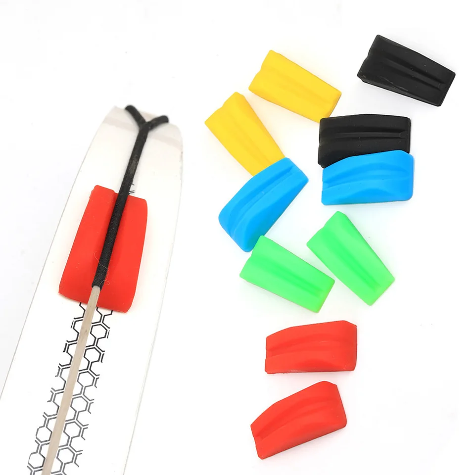 1Pair lukostreľba stabilizátor luky tlmiča tlmič tlmič bowstring Vibration tlmič tlmiča Opakovanie doplnkov na lov na lovy
