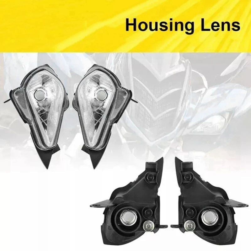 1Pair Motocycle LH & RH Righlights zostavy pre Yamaha YFZ 450 Raptor YFM 250 350 700 2006-2022 5TG841100300