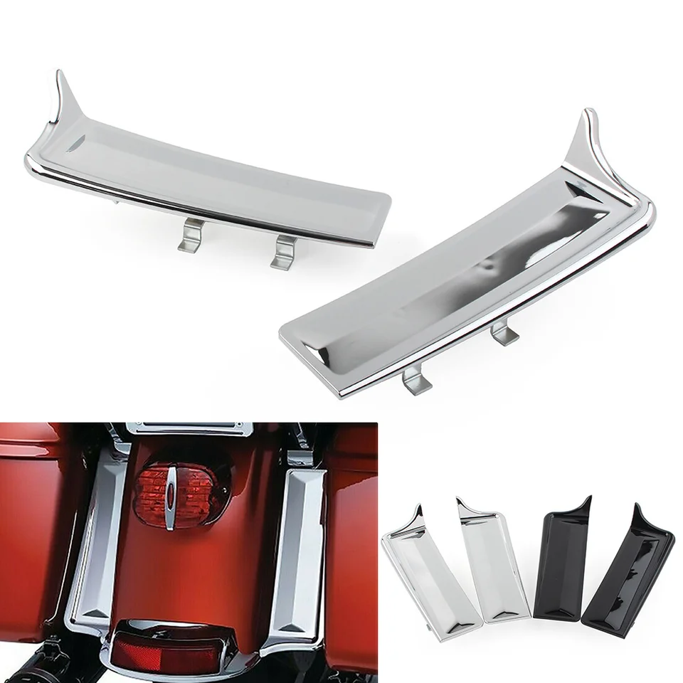 1Pair Motocykel zadný blatník Saddlebag Filer Panely pre Harley Touring Electra Glide FlHr FlHtk FlHtcu Fltru 2014-2022