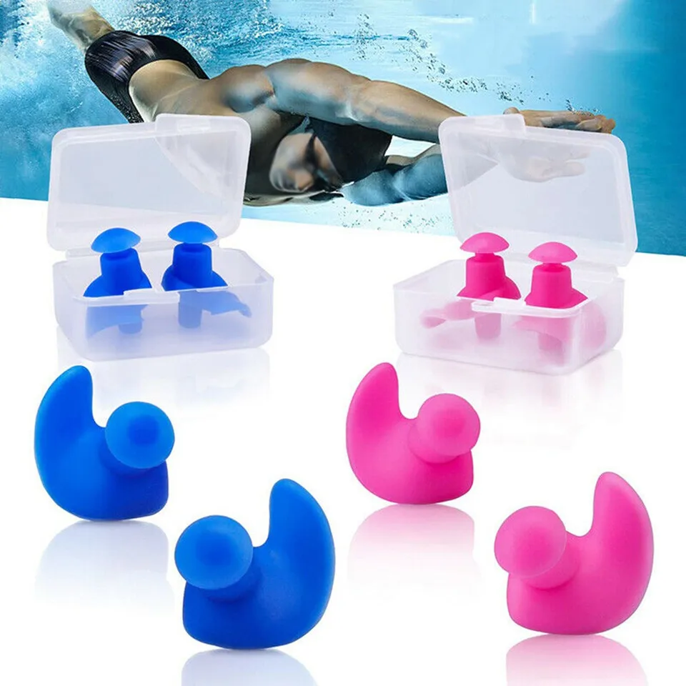 1Pair nepremokavé plavecké uši