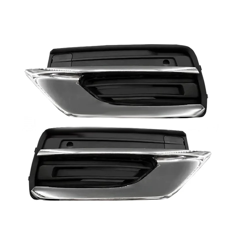 1Pair predný dolný nárazník grilovanie chrómový kryt 31663515 31663514 pre Volvo XC90 2019-2022 31663539 31663540