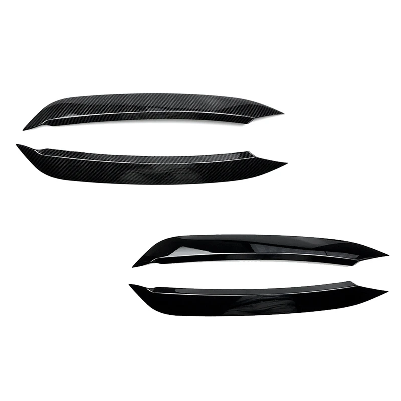 1Pair predný obočie obočie obočie obočie obočie na obočie Časti nálepky pre VW Polo 2019-2023