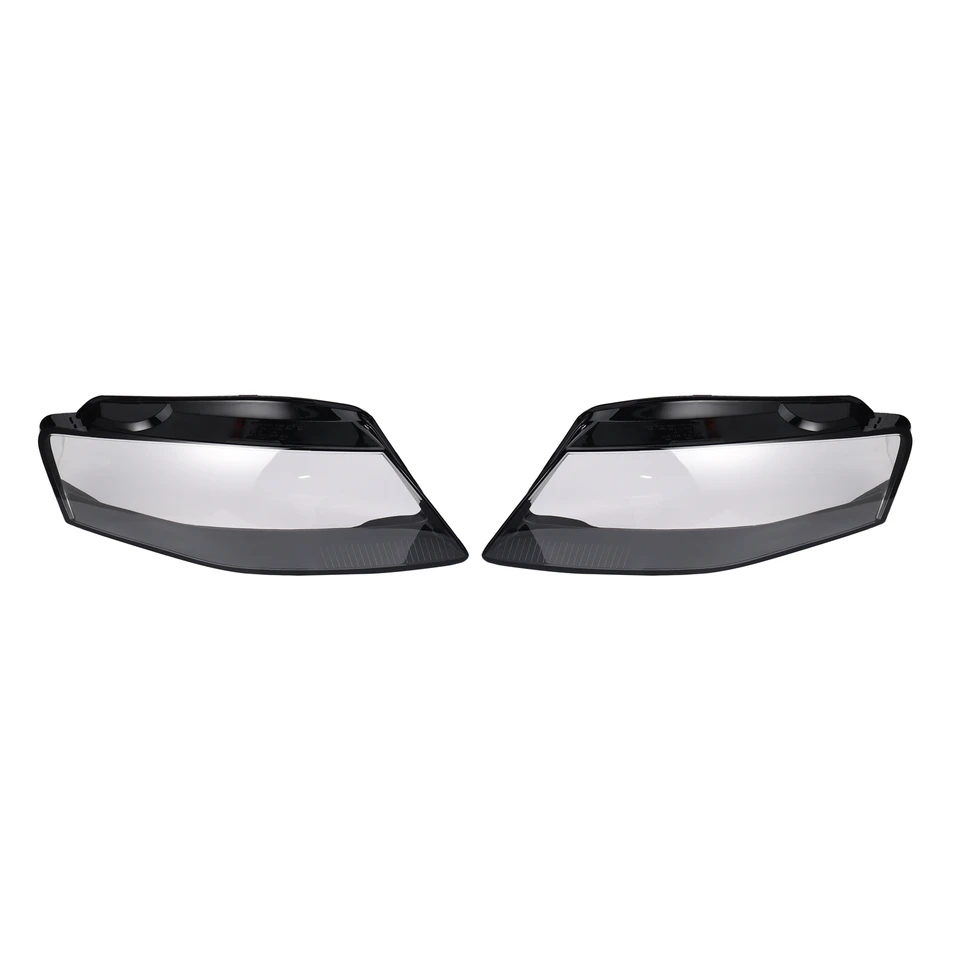 1Pair predný ľavý a pravý svetlomet s svetlom svetelného krytu pre Audi A4 B8