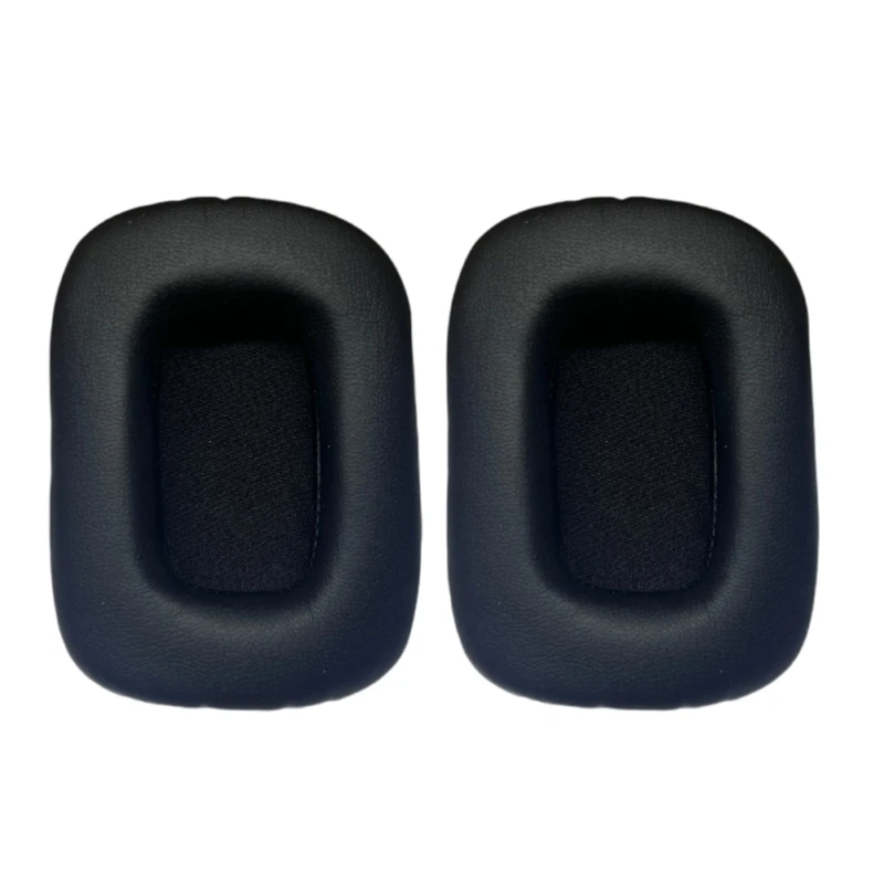 1pair Protein kožená uši vankúšiky uší pre uši pre 90x70 mm slúchadlá W3JD