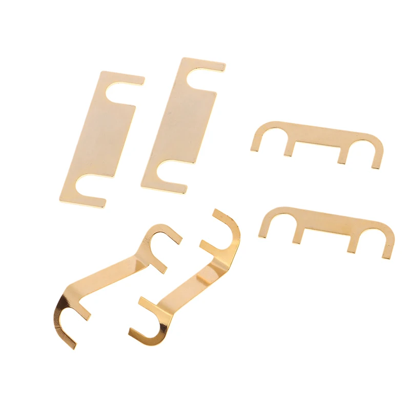 1Pair reproduktor čistý medený pripojenie kus štyri stĺpec dvojitá zvuk zvuku DIY zvuková spojovacia skrinka Priamy kus Rovnú kus hrubú meď