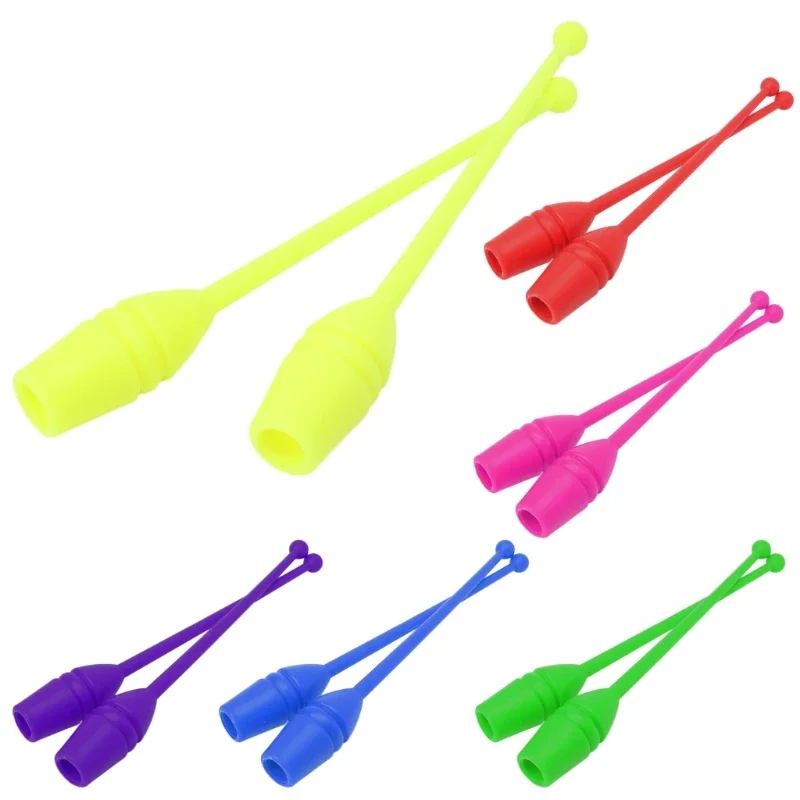 1pair rytmická gymnastika palica Dancing Fitness Equipment Deti dospelí