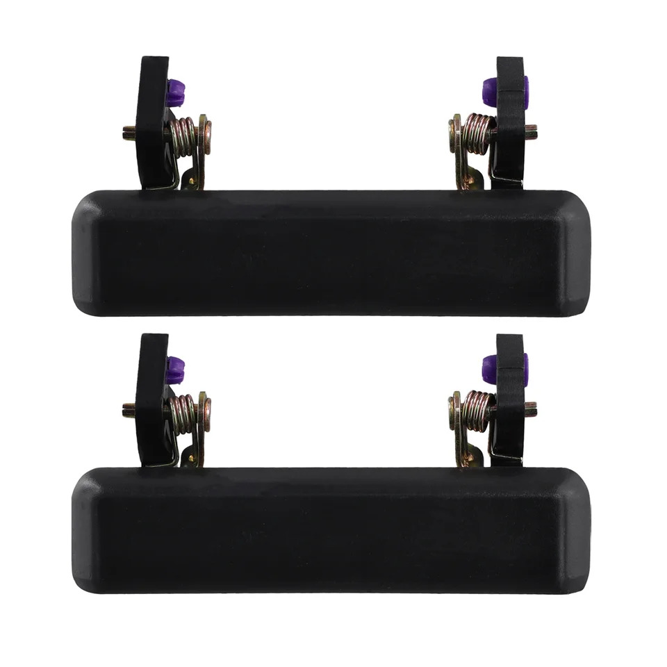 1Pair Set Auto vonkajšie kľučky z vonkajších dverí Čierna ľavá doprava pre Suzuki Samurai 1986-1995 8281083000, 8282083000