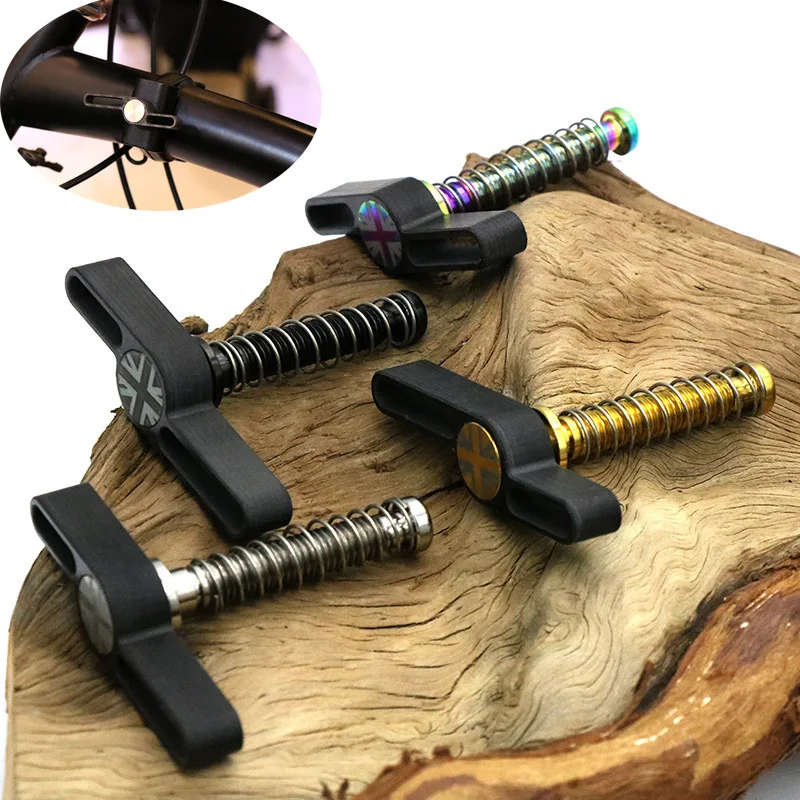 1pair skladací bicykel ergonomický závesný spon