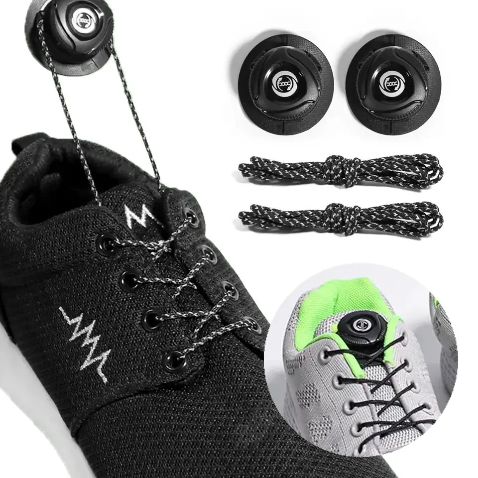 1Pair Sneaker Shoelaces Elastic bez kravaty topánky šnúrky natiahnutia Lazy Laces Quick Gum Shoelace Shoestrings