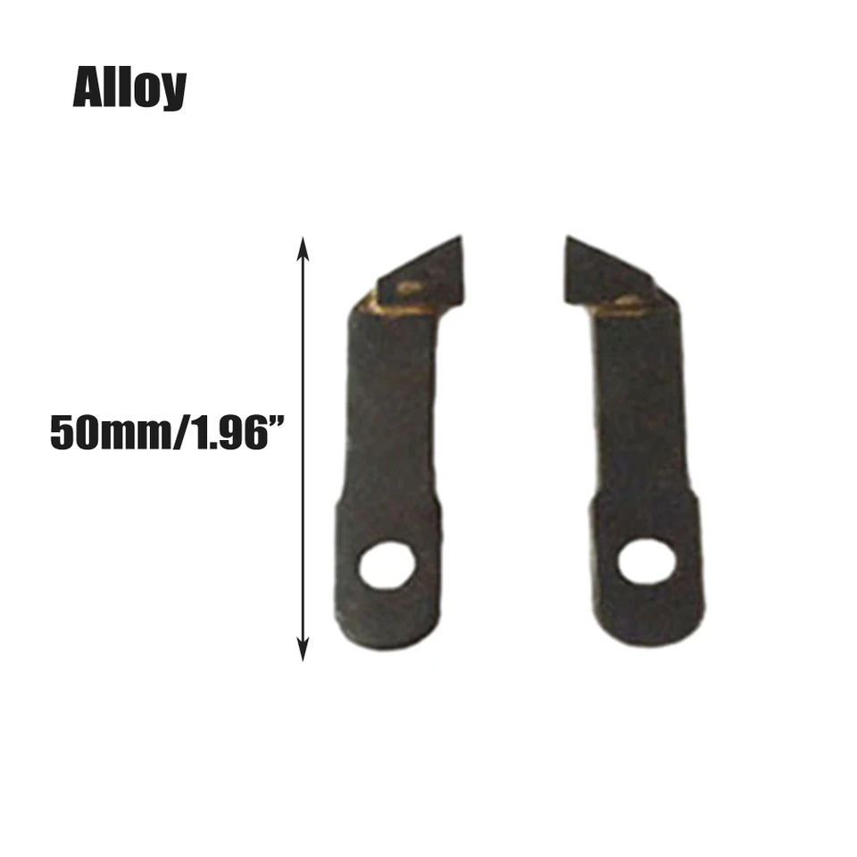 1pair strieborná zliatina Blade nastaviteľná vŕtačka s otvorom Drevého kruhu s efektívnou hĺbkou spracovania 30 mm 30 mm 40 mm